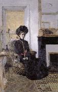 Edouard Vuillard Young woman oil